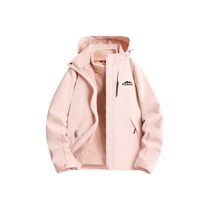 Yiwen Water Resistant Windproof Breathable Warm Windbreaker Jacket Unisex-2