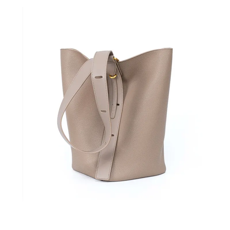 VANDEE Cow Leather Bucket Bags Shoulder Bags Women's Multicolor-10