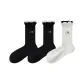 [3 Pack, 100% cotton Lightweight Breathable]2 Pack Black+1 Pair Raw White