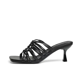 RED DRAGONFLY PU Polyurethane Slip Resistant Abrasion Resistant Slide Slippers Women's