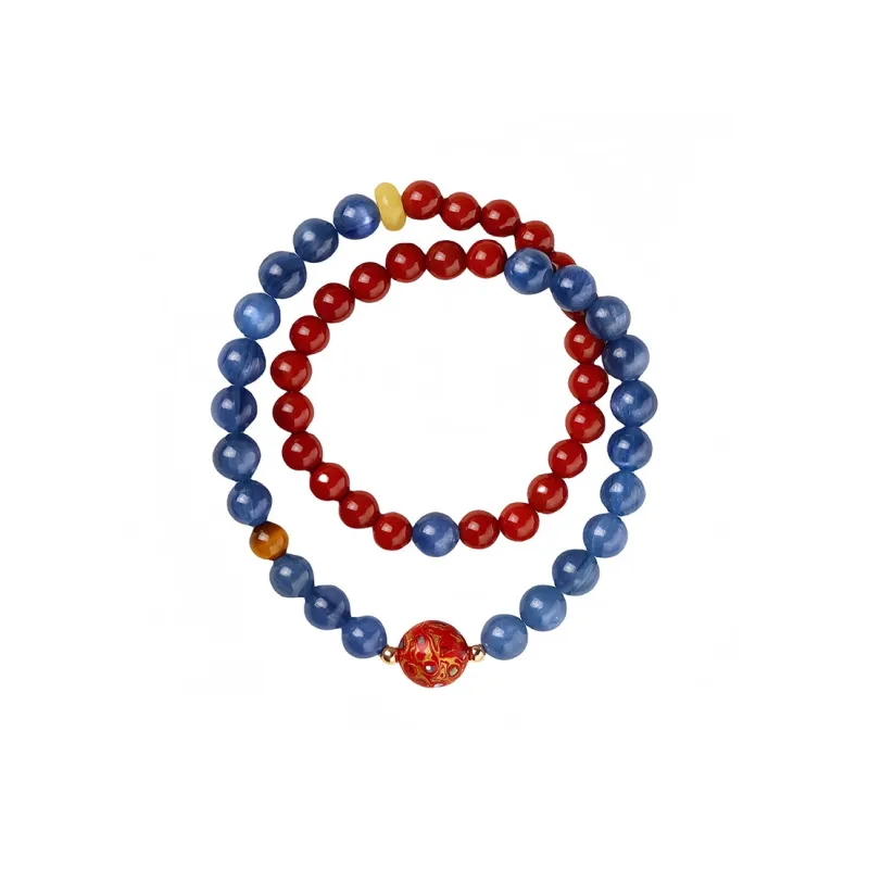 Xifeng Building Southern Red Agate Fine Jade Bracelets Unisex-0