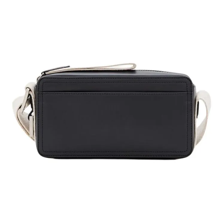 Jacquemus Cow Leather Shoulder Bag Men's Black-2