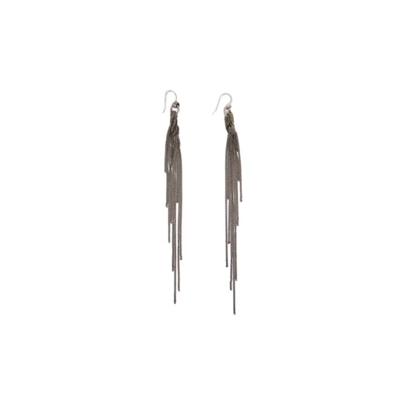 Ann Demeulemeester Wivi Knottassel Drop Earrings-0