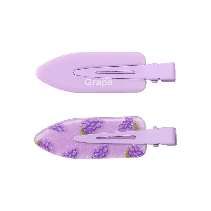 WIR ORNAMENTS Acrylic Hair Clips Women's-4