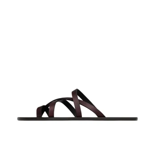 SAINT LAURENT Flip Flops Women's Brown