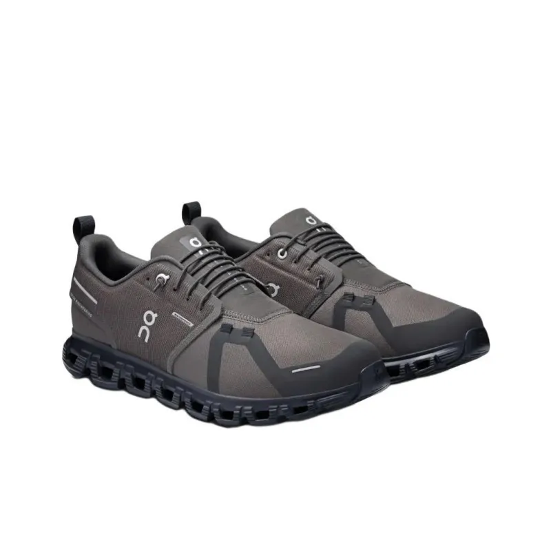 On Running Cloud 6 Waterproof Thorn Black-1