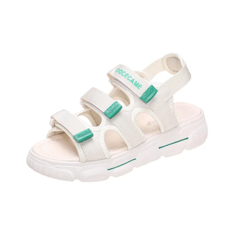 BBMTR Beach Sandals Women's Beige Black-0