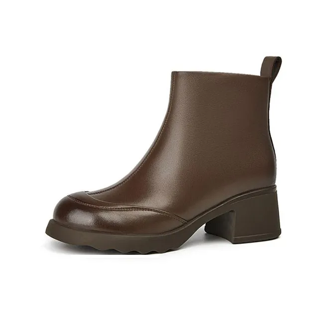 ST&SAT Ankle Boots Women's White-4