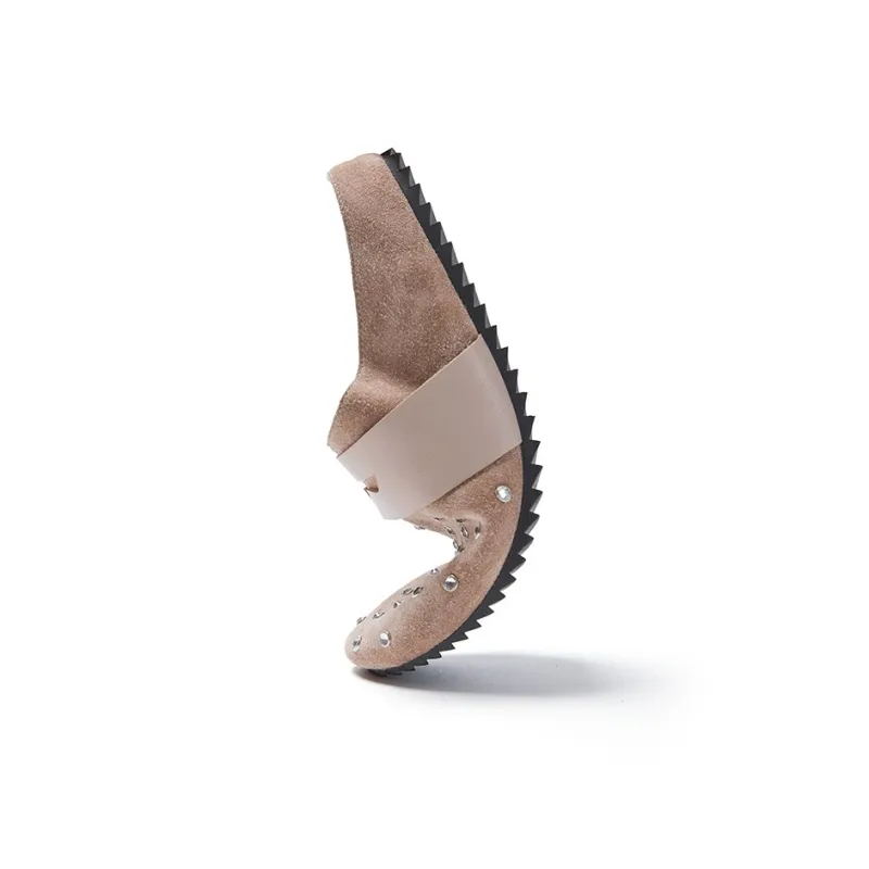 Marie Claire Rubber Sole Quiet Wrap toe Slippers Women's-9