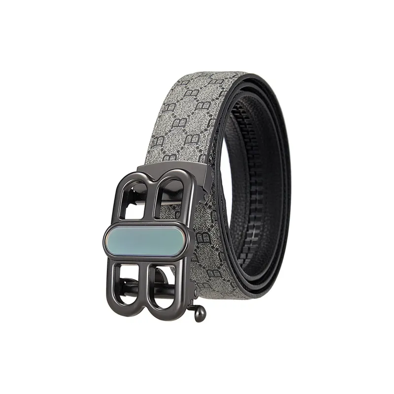 JONNY MOORE Cow Leather Belts Men's 3.5cm-4