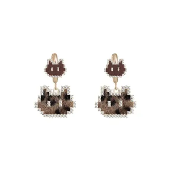 Masw Copper Alloy Earrings Women's