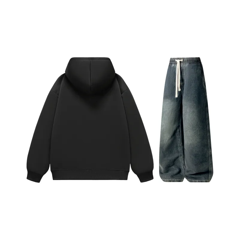 A.X.S.K Sweatshirt Sets Unisex-35
