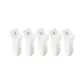 2 White Puppies+White Kitten+White Bear+White Bunny