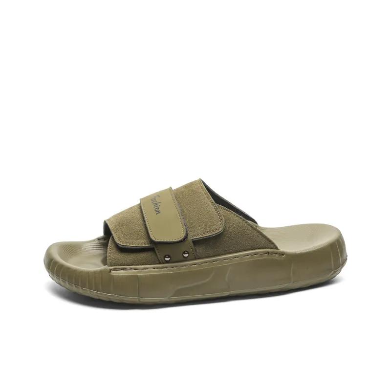 Roubini Odor Resistant Abrasion Resistant Slip Resistant Slide Slippers Men's-7