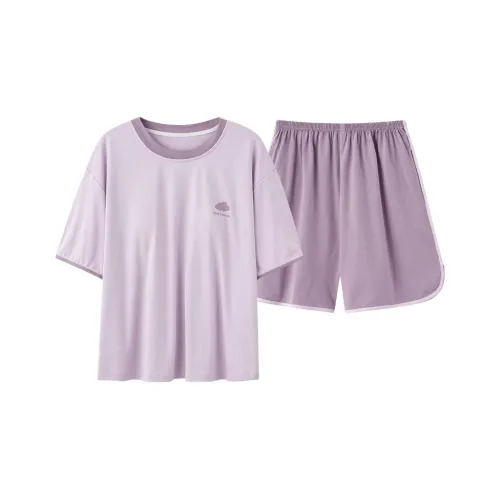 XISHE Pajama Set Women's Light Purple