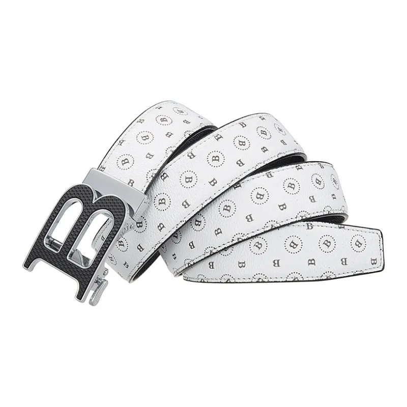 JONNY MOORE Top Grain Cow Leather Belts Men's 3.5cm-12