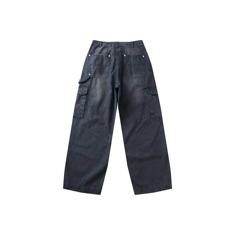 Maserati Casual Pants Unisex Dark Gray-1