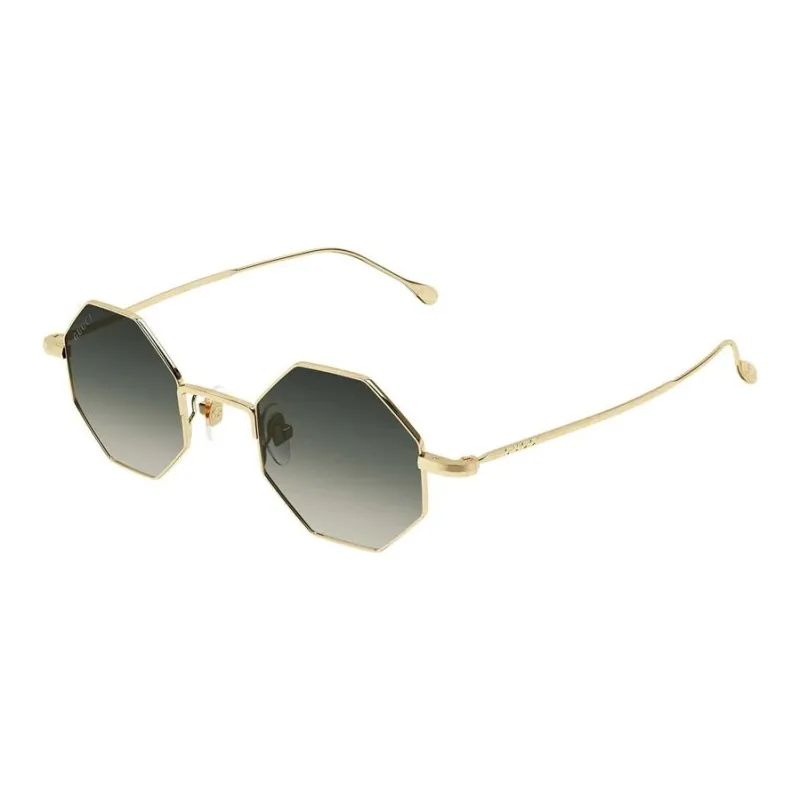 GUCCI Geometric frame Sunglasses-0