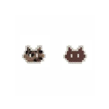 Masw Copper Alloy Stud Earrings Women's