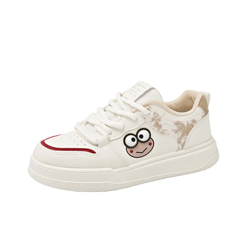 BANWEIDIYA Anti Slip Wear Resistant Low Top Skateboard Shoes Women's-4