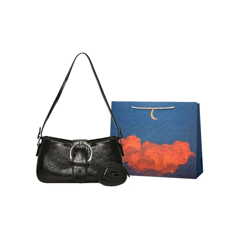Elsvet PU Crossbody Bag, Shoulder Bag Women's Holographic Silver/Silver/Black/Gold-10