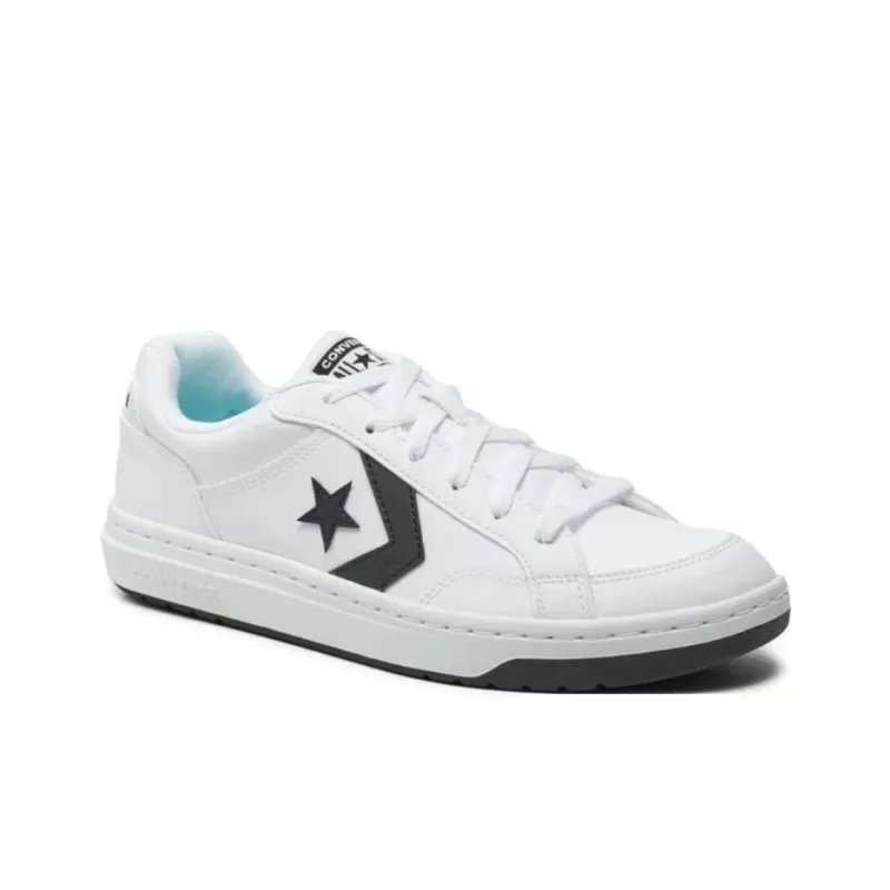Converse Pro Blaze V2 Anti Slip Wear Resistant Low Top Skateboard Shoes Unisex White-2
