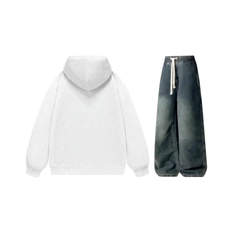 A.X.S.K Sweatshirt Sets Unisex-44