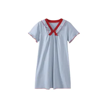 MADALLO Nightgown Women's Sky Blue