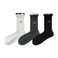 [3 Pack, 100% cotton Lightweight Breathable]Raw White+Medium Gray+Black