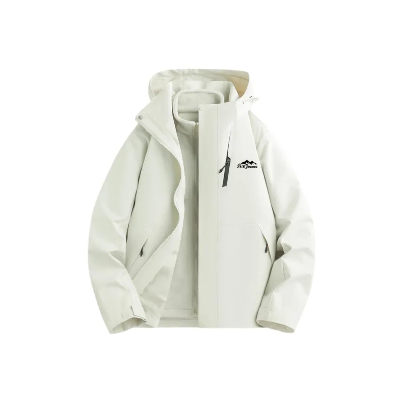 Yiwen Water Resistant Windproof Breathable Warm Windbreaker Jacket Unisex-16