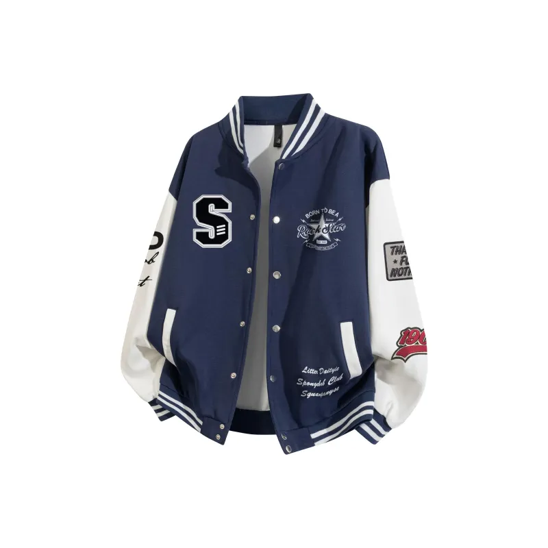 SPONGEBOB SQUAREPANTS Baseball Jacket Unisex-4