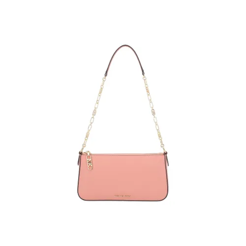 MICHAEL KORS Empire Leather Shoulder Bag Medium Size Women's Pink