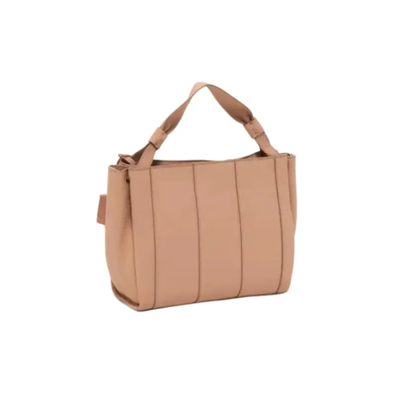 TUMI Leather Tote Bag Shopping Bag Shoulder Bag Handbag Women's Lily Pink-3