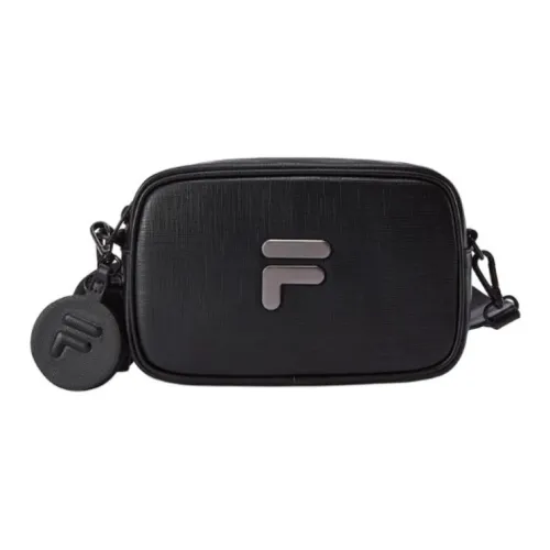 FILA FUSION PU Shoulder Bag Mini Women's Pitch Black