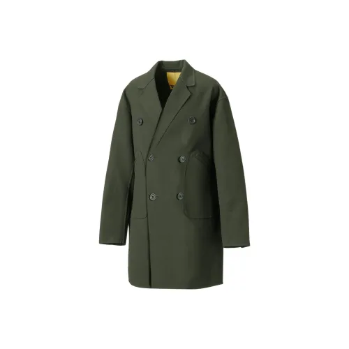 Onitsuka Tiger SS25 Coat Men's Dark Green