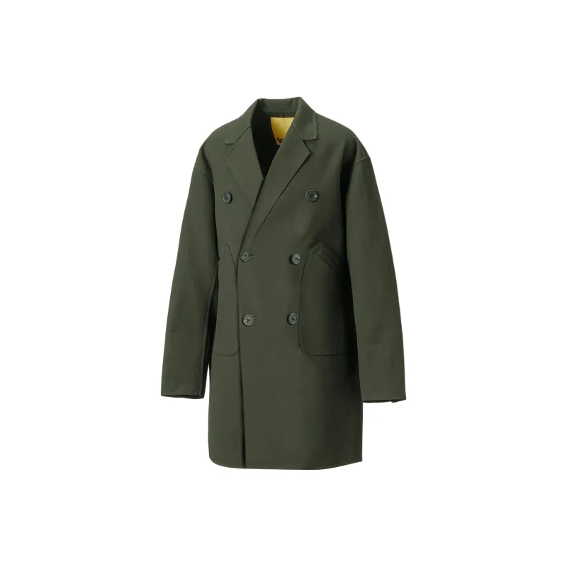 Onitsuka Tiger SS25 Coat Men's Dark Green-0