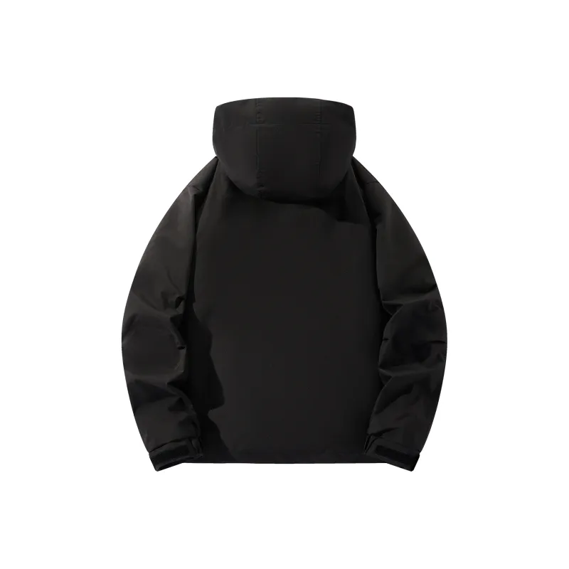 Yiwen Water Resistant Windproof Breathable Warm Windbreaker Jacket Unisex-1