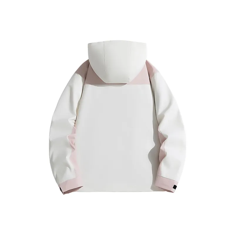 Yiwen Water Resistant Windproof Breathable Warm Windbreaker Jacket Unisex-15