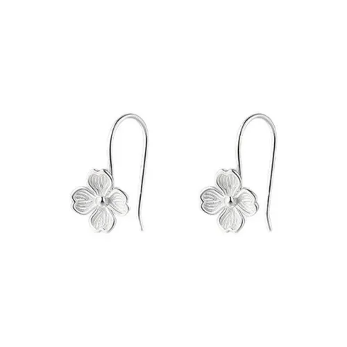 SHARK BABY S999 Fine Silver Earrings Women's