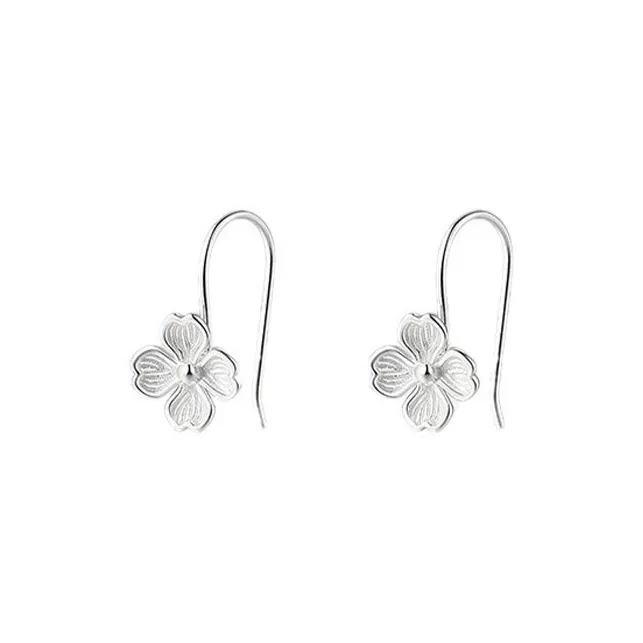 SHARK BABY S999 Fine Silver Earrings Women's-0