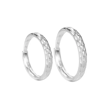 SHARK BABY S999 Fine Silver Rings Unisex