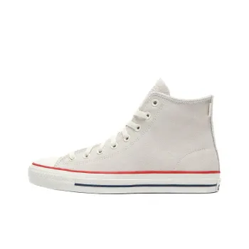 Converse CTAS Anti Slip Wear Resistant High Top Skateboard Shoes Men's White