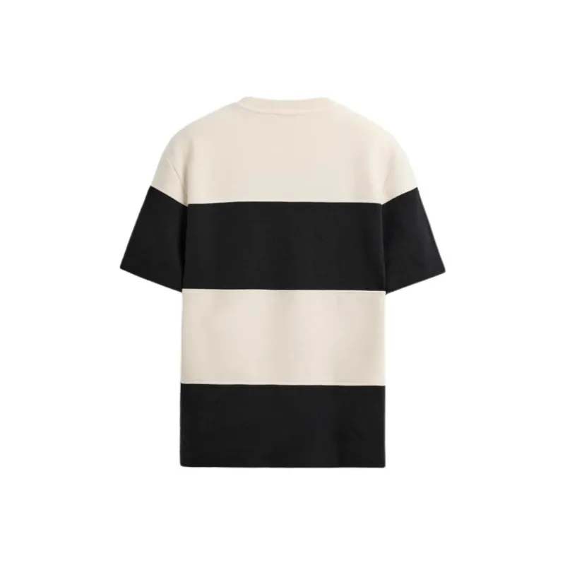 ZARA T Shirt Men's White/Sea Blue-1