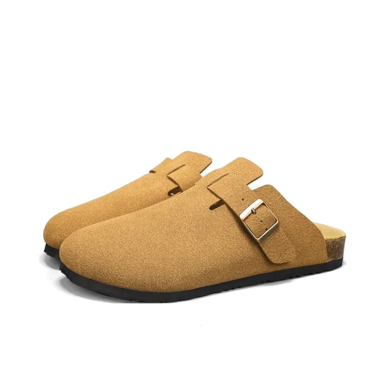 ROBINHOOD Slip Resistant Wrap toe Slippers Men's Box-2