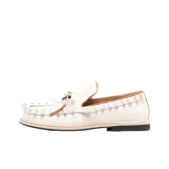 JW Anderson Bow detail Leather Loafers Women's