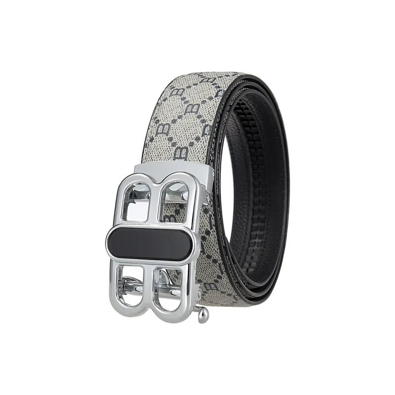 JONNY MOORE Cow Leather Belts Men's 3.5cm-3