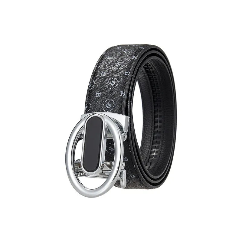 JONNY MOORE Alloy Leather Belts Men's 3.5-9
