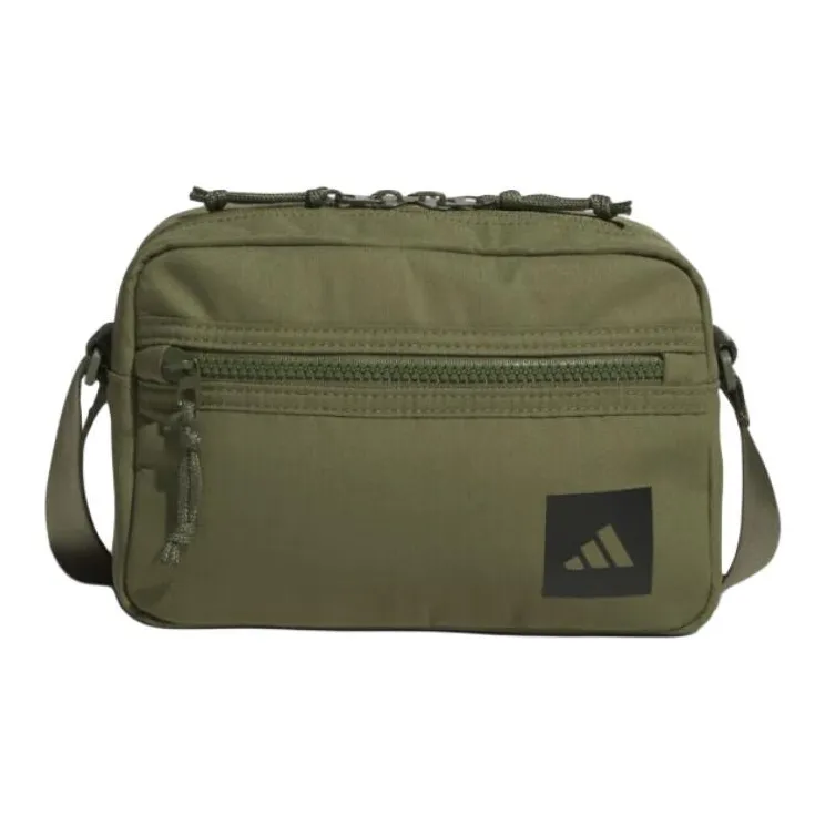 Adidas Versatile Shoulder Bag Large Size Unisex Dark Olive Green-0