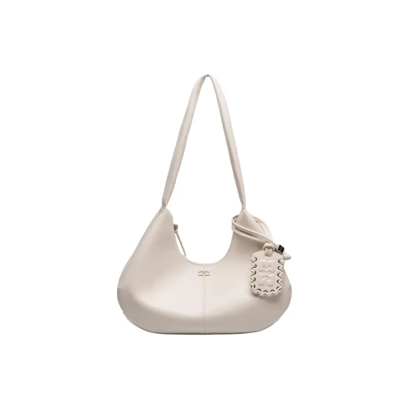 GANNI Medium Logo debossed Bag-0