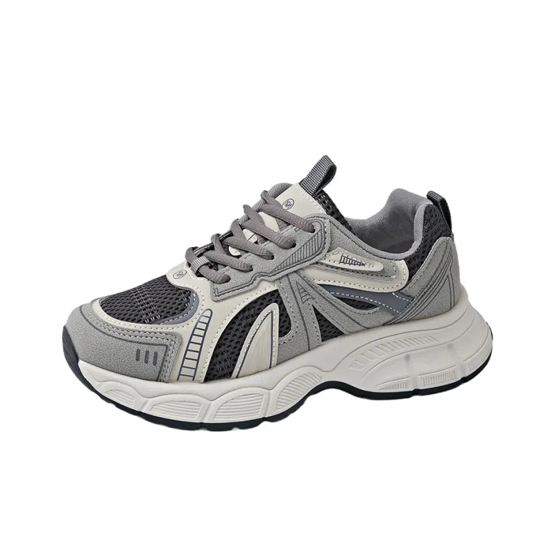 Lycakington Anti Slip Wear Resistant Low Top Chunky Sneakers Women's-4